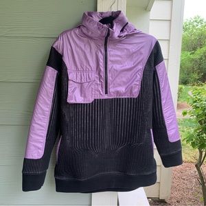 Nike City Ready 1/4 Zip Training Jacket Women’s Size Small purple black